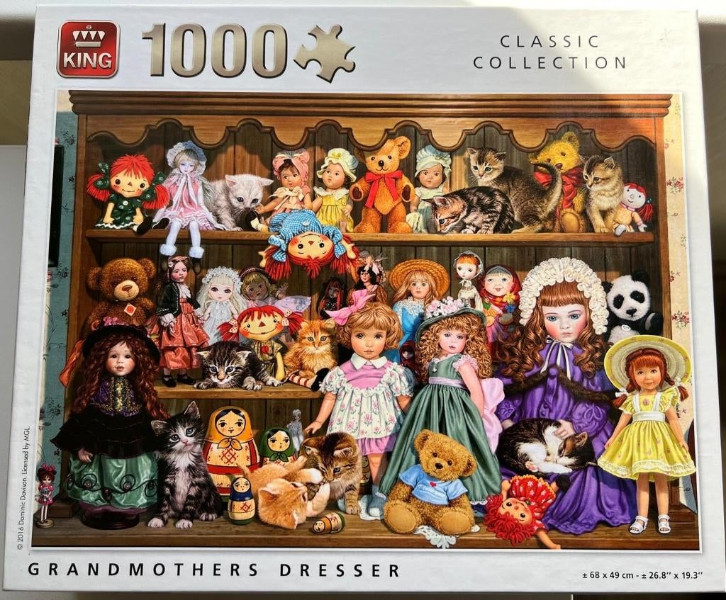 Puzzel, Ophalen, 500 t/m 1500 stukjes, Zo goed als nieuw, Legpuzzel