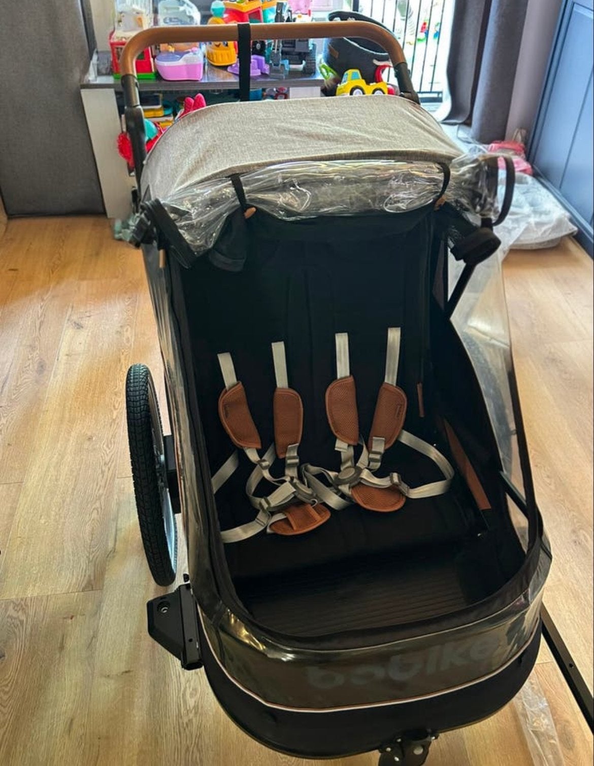Bobike Trailer 2-in-1 Kinderkar - Nieuw, Ophalen, Opvouwbaar, Nieuw, Kinderkar
