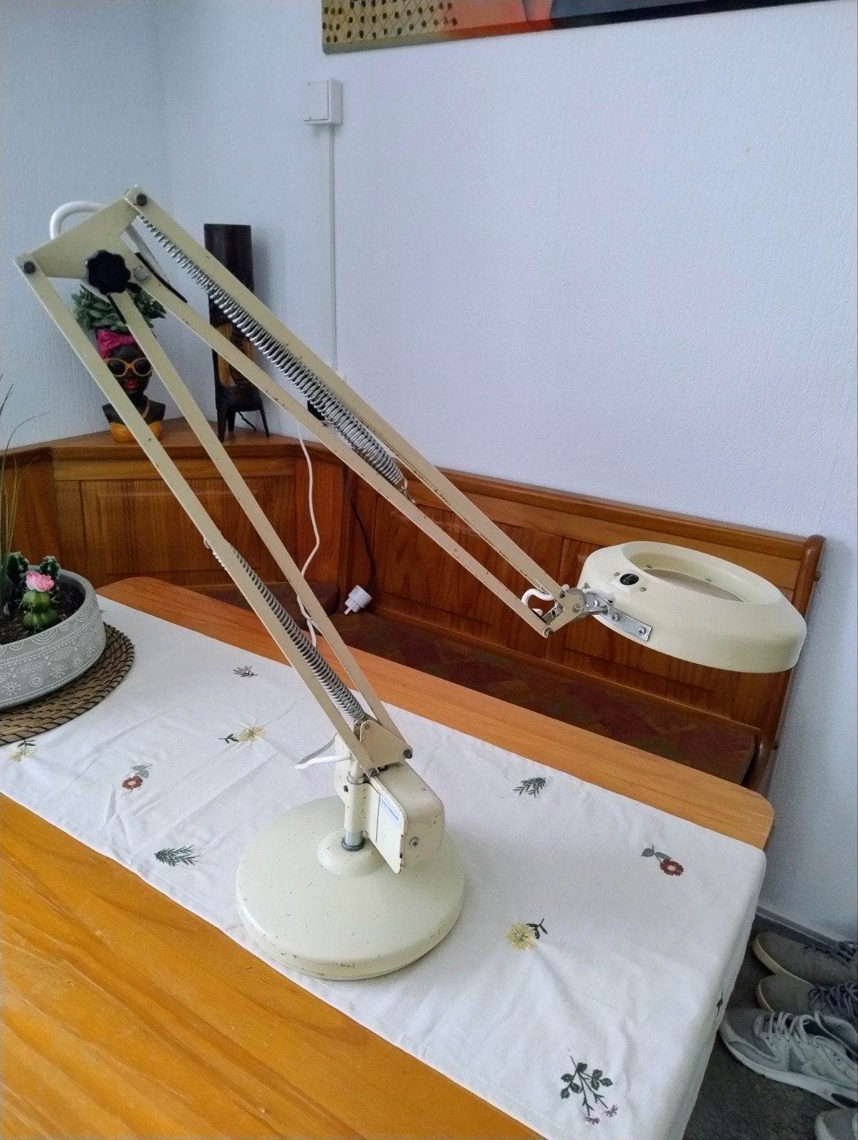 rimsa loeplamp , werkt prima, Hobby en Vrije tijd, Vergrootglazen, Loepen en Loeplampen, Ophalen of Verzenden, Gebruikt, Loeplamp