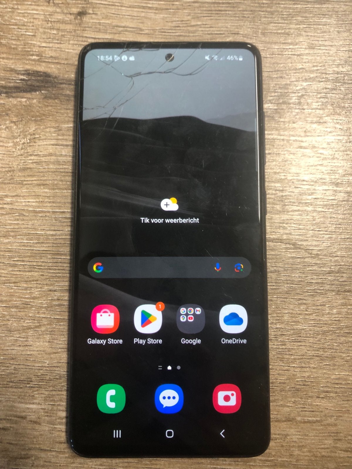 Samsung Galaxy A51, Gebruikt, Zwart, Touchscreen, Ophalen of Verzenden