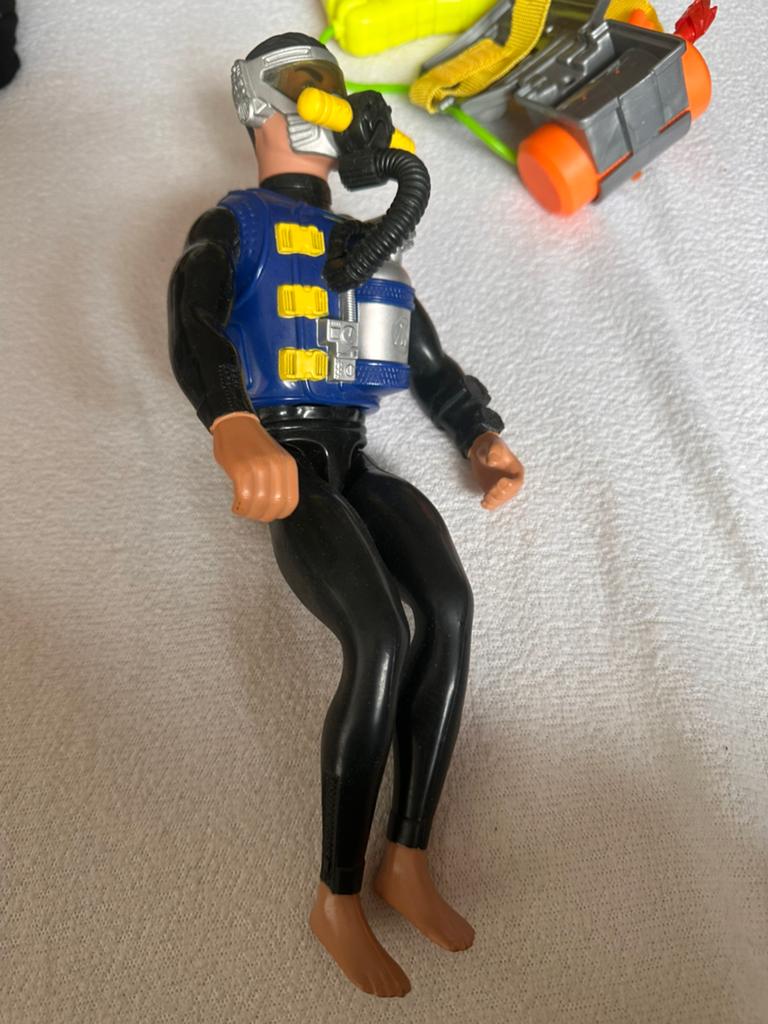 Vintage Duiker Actiefiguur - Amstelveen Noord, Ophalen, Gebruikt