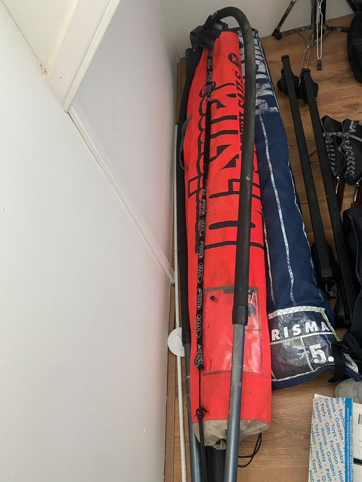 Gratis goede windsurfset, Watersport en Boten, Ophalen, Zo goed als nieuw, Plank