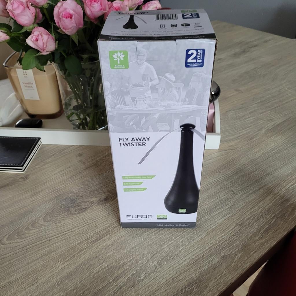 De Eurom Fly Away Twister, vliegenverjager nieuw, Ophalen of Verzenden, Nieuw