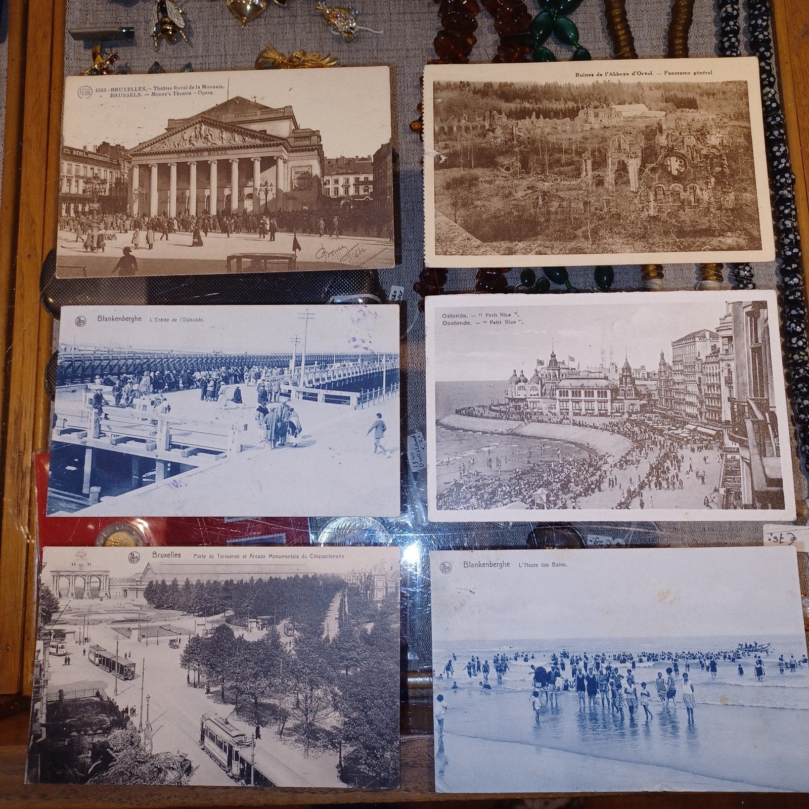 oude ansicht kaarten Belgie, Ophalen of Verzenden, 1920 tot 1940, Gelopen, Brussel (Gewest)