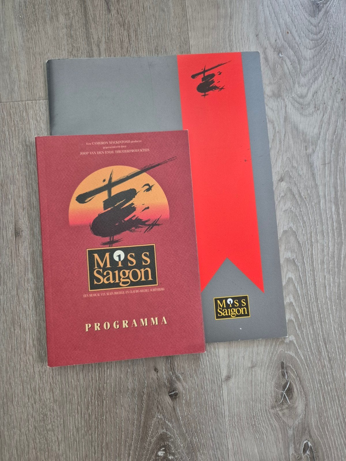 Musical - Miss Saigon foto- en programmaboekje, Ophalen of Verzenden, Zo goed als nieuw, Kunst en Cultuur