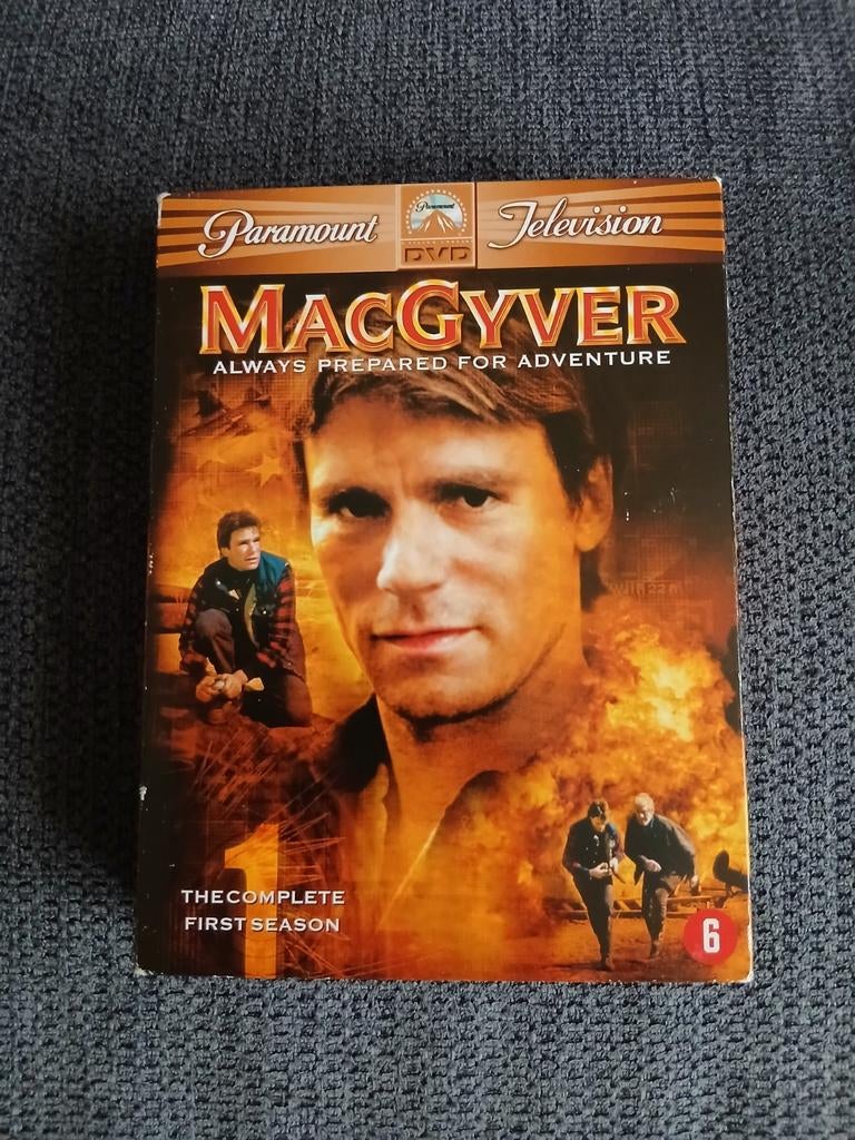 MacGyver - The Complete First Season DVD Boxset, Cd's en Dvd's, Dvd's | Tv en Series, Vanaf 6 jaar, Ophalen, Gebruikt, Actie en Avontuur