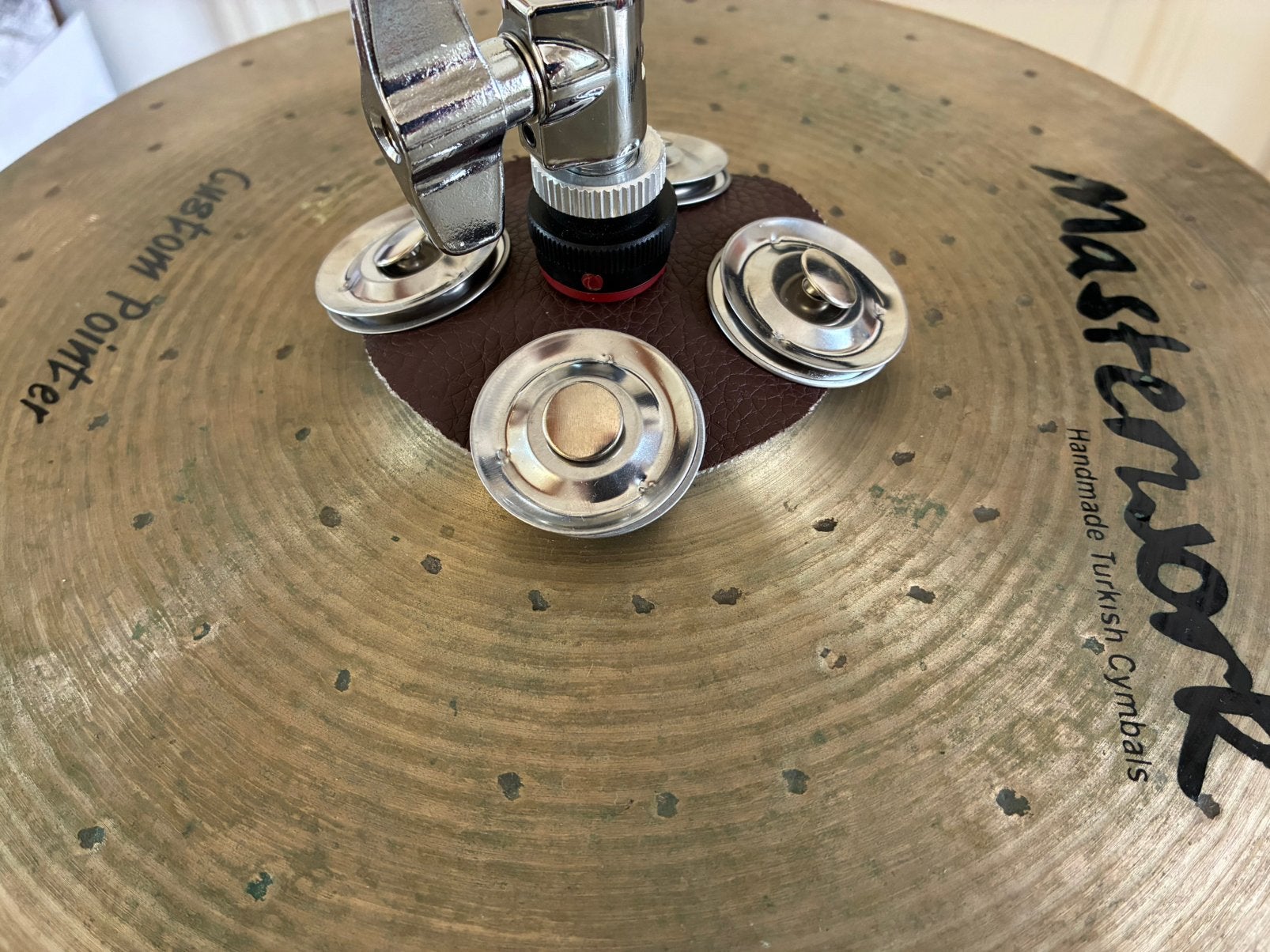 Jingle Effect Ring voor op Hi-Hat Bekkens, Gebruikt, Verzenden, NL, Melodische percussie