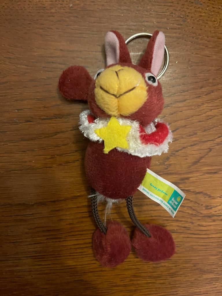 Sleutelhanger "Vosje" 'Super De Boer' Nieuw, Verzamelen, Ophalen of Verzenden, Nieuw, Knuffel of Figuurtje