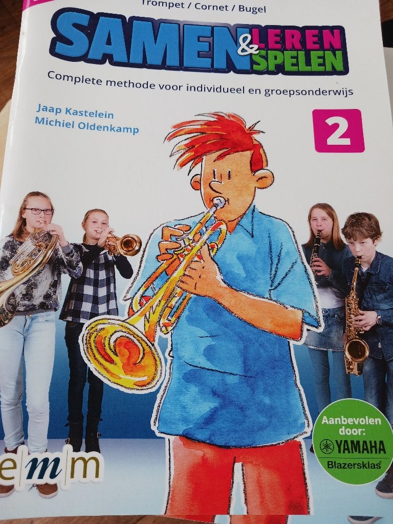 Samen leren Samen spelen deel 2, Boeken, Ophalen of Verzenden, Zo goed als nieuw, Instrument, Diverse auteurs