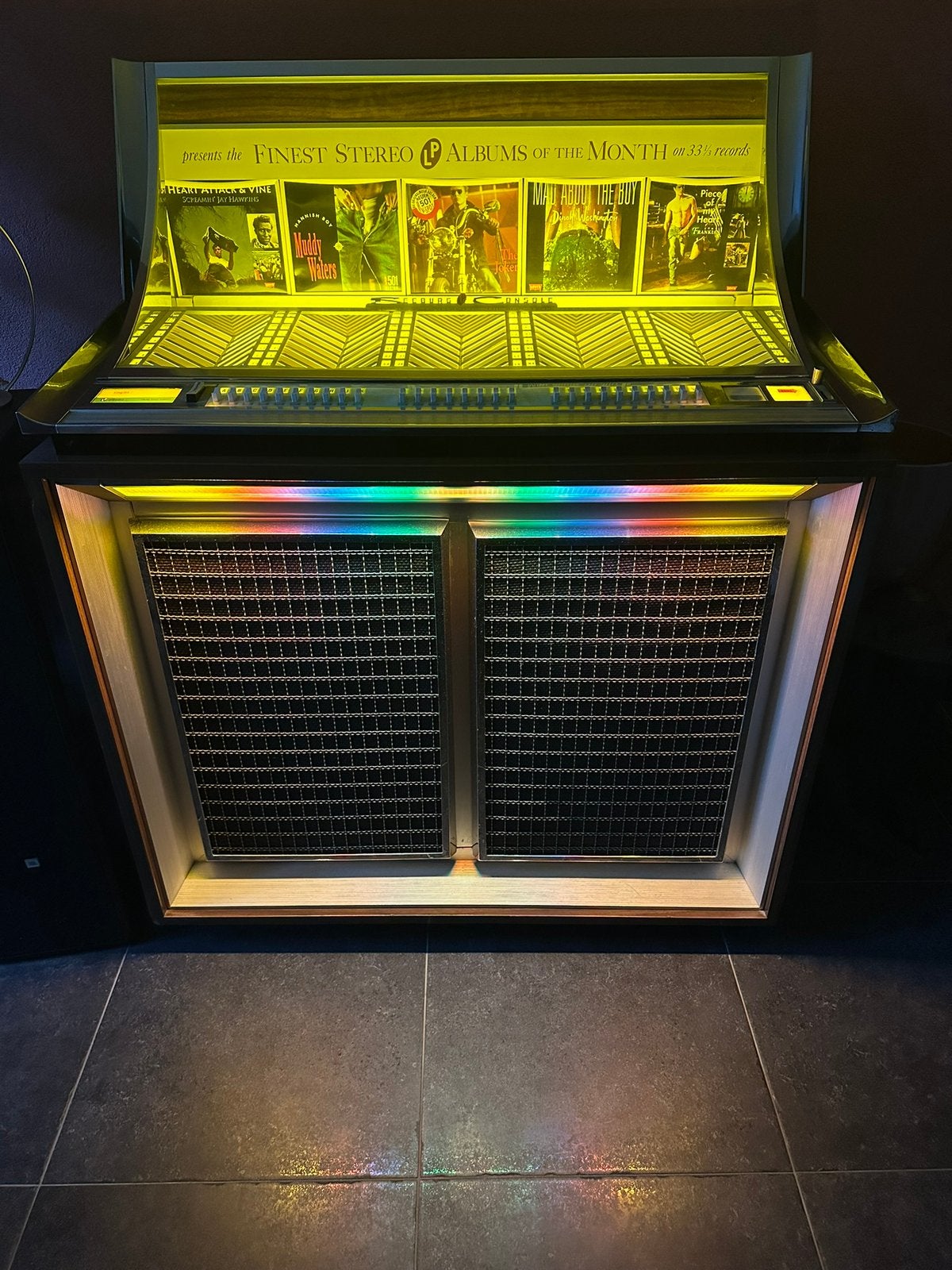 Seeburg Jukebox ELPC1 1962 – Vintage Stereo Console, Verzamelen, Ophalen, Zo goed als nieuw, 1970 tot heden, Seeburg