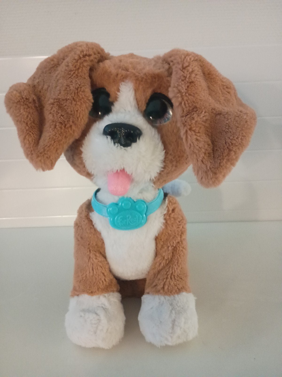 FurReal Friends Beagle Hond Knuffel Interactief, Gebruikt, Overige merken, Middelgroot (20 tot 80 cm), Bruin