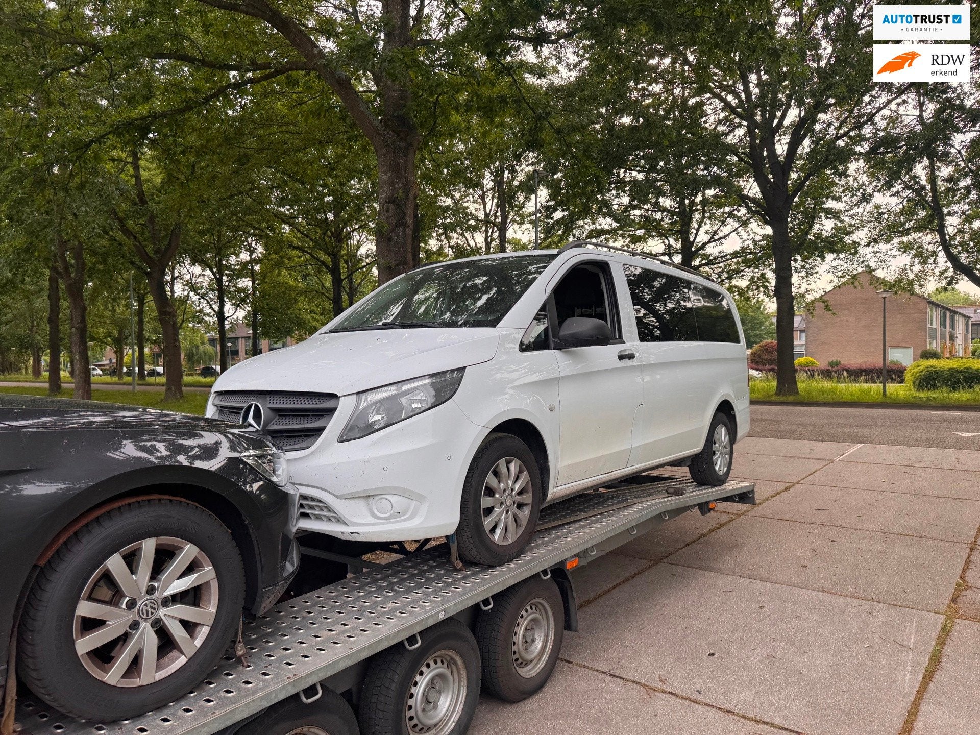 Mercedes-Benz Vito 109 CDI Lang Dubbel Cabine.MOTOR TIKT.AIR, Voorwielaandrijving, Euro 5, Gebruikt, 4 cilinders
