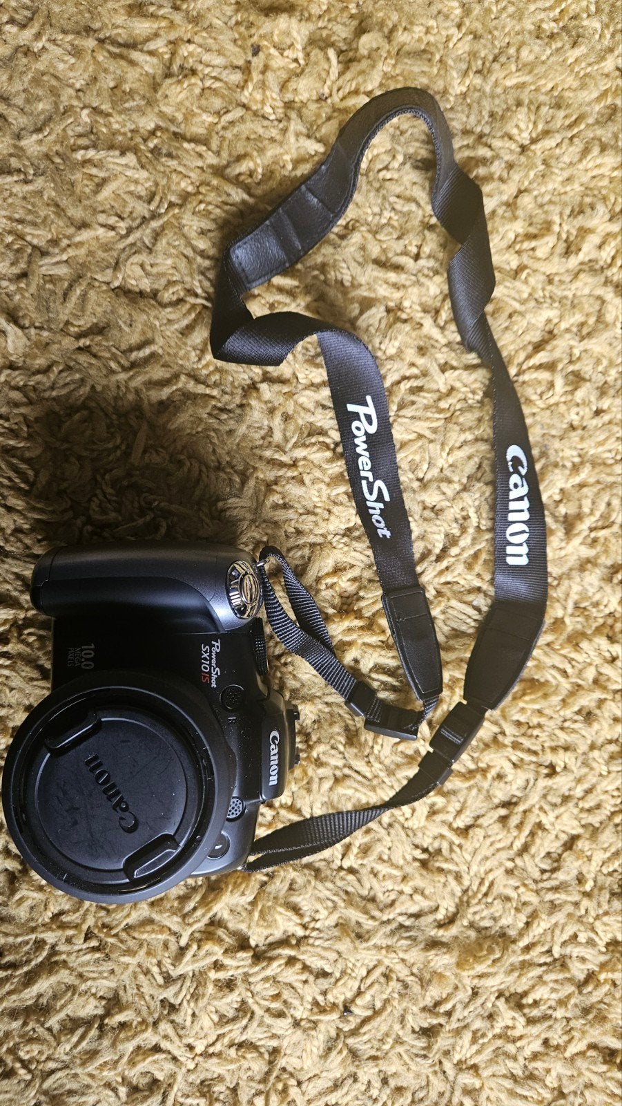 Canon PowerShot SX10 IS Fototoestel met Tas en Handleiding, Ophalen, Gebruikt, Canon, Zonnekap