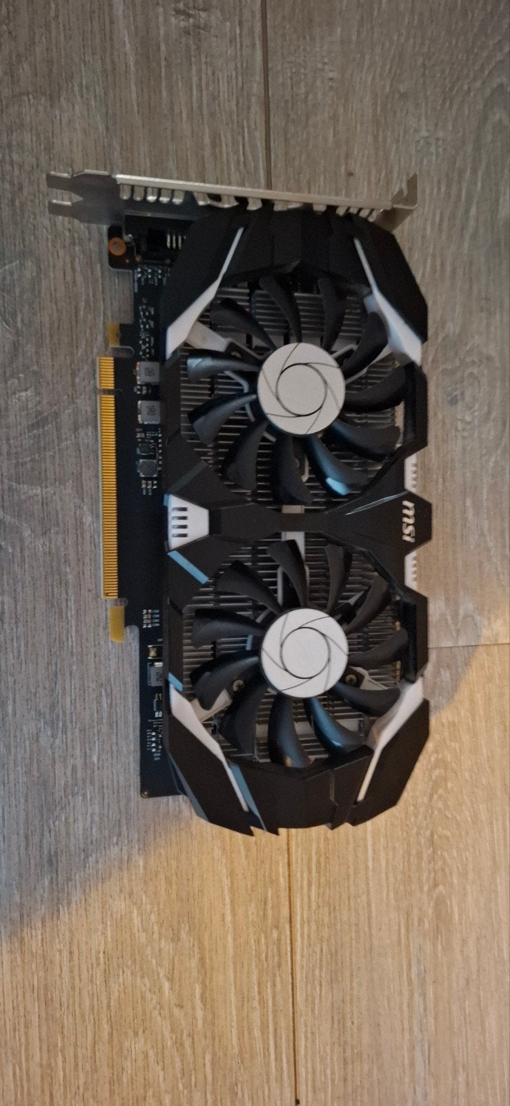 MSI GeForce GTX 1050 Ti Gaming X 4G Videokaart, Ophalen, Gebruikt, HDMI, Overige chipsets