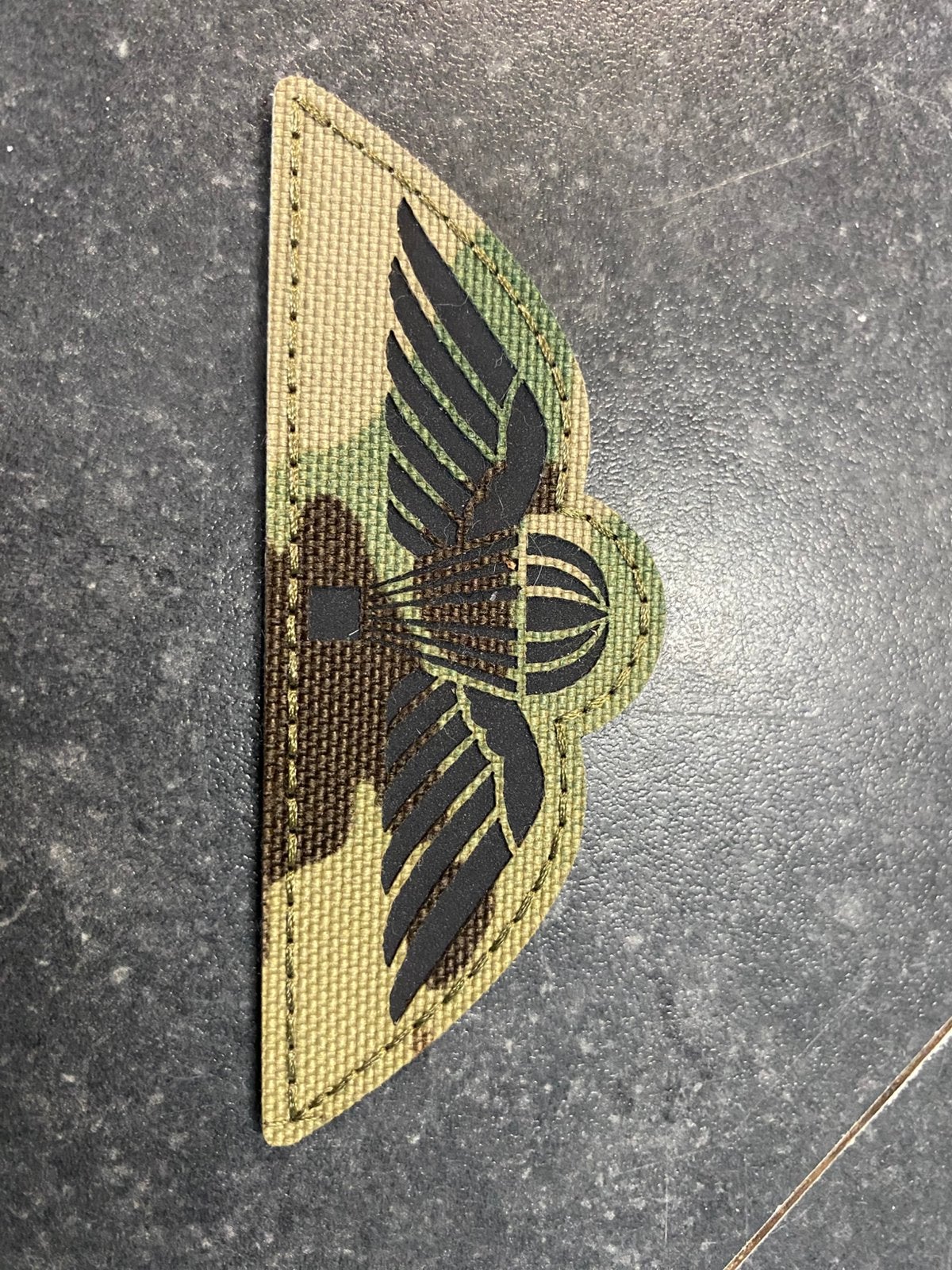 Camouflage patch, Ophalen, Zo goed als nieuw