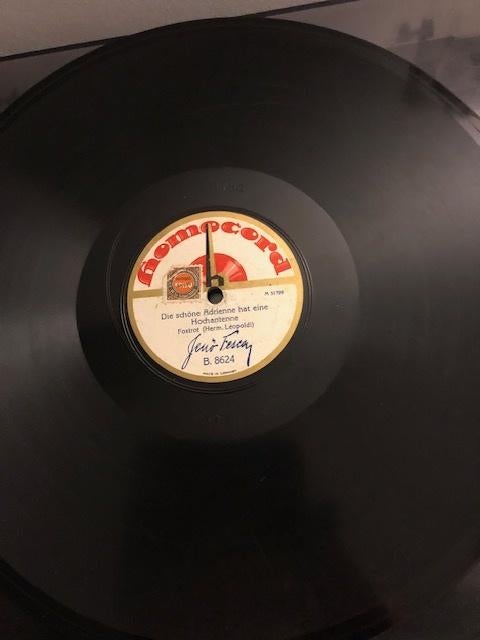 grammofoonplaat 78 toeren, Cd's en Dvd's, Vinyl | Klassiek, Ophalen, Gebruikt, Classicisme, Opera of Operette