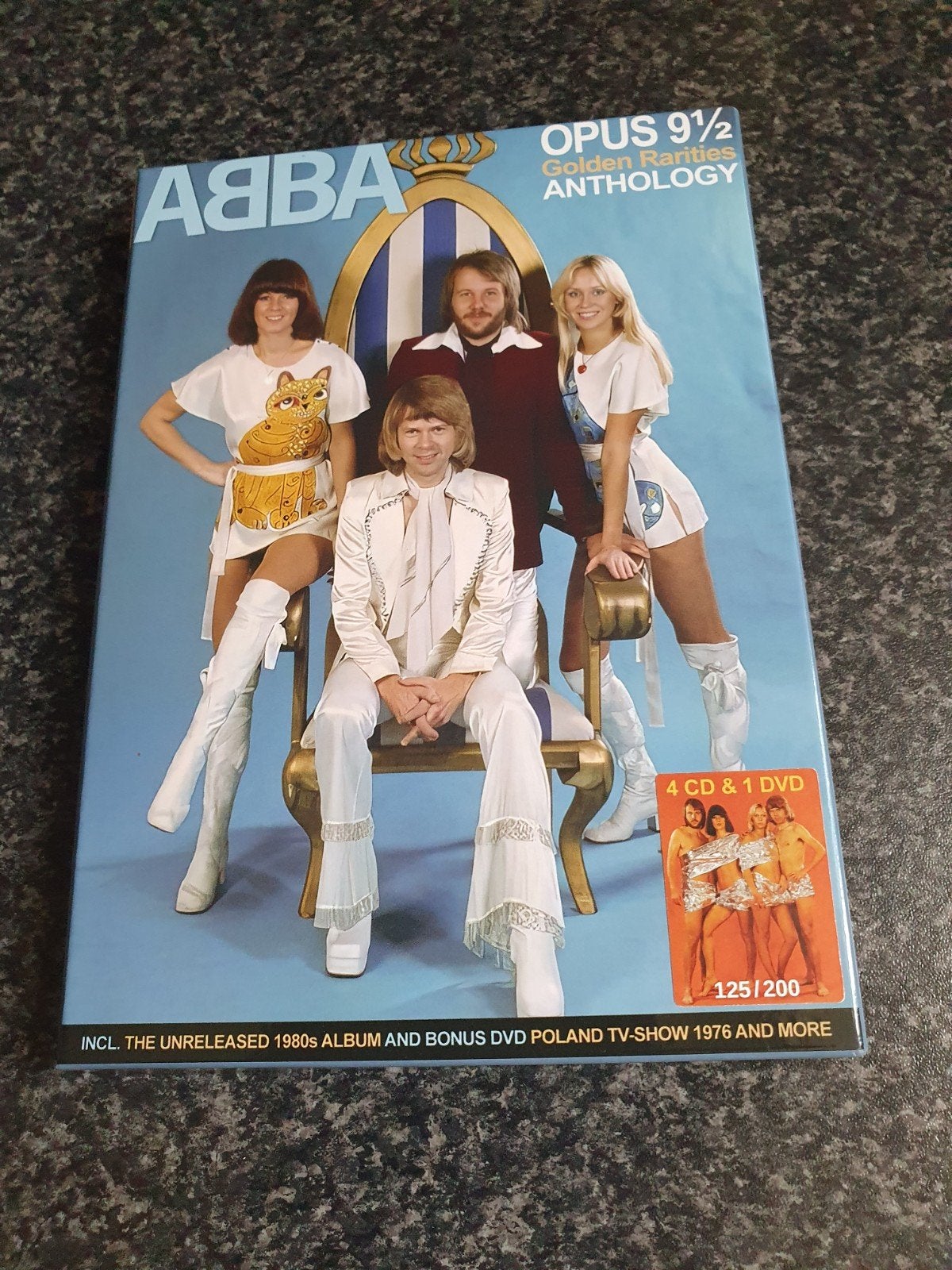 ABBA Opus 9 1/2 Golden Rarities Anthology 4CD + 1DVD, Cd's en Dvd's, Boxset, Pop, Ophalen of Verzenden, Inclusief boekje
