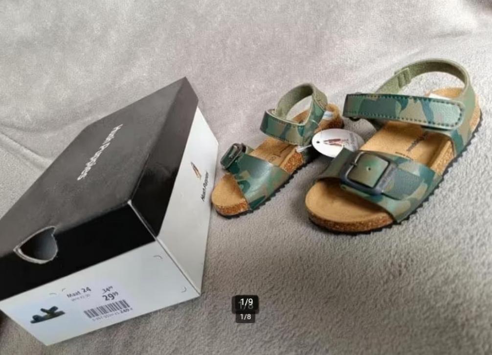 Hush puppies sandalen maat 24 nieuw leder, Meisje, Overige typen, Nieuw, Ophalen of Verzenden
