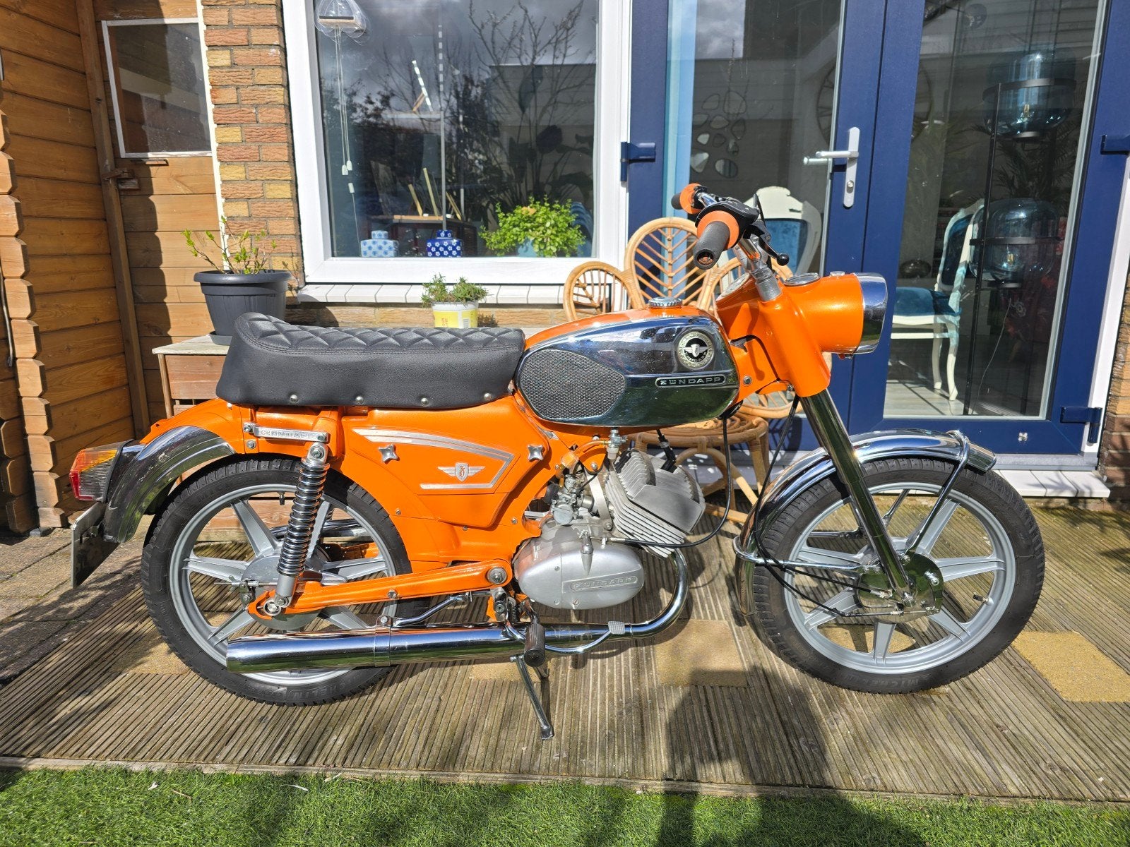 Zundapp 517 5 bak met 20mm Mikuni motor kenteken, Ophalen, Gebruikt, Overige modellen, 70 cc
