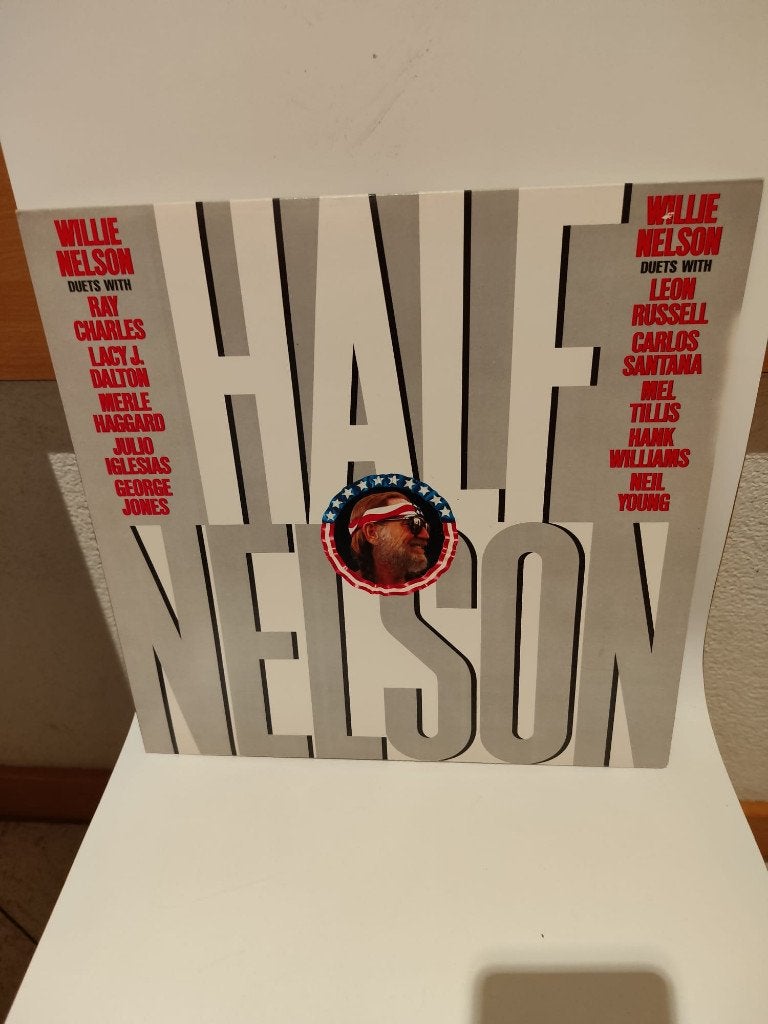 Willie Nelson. Half Nelson. CBS. LP0133, Cd's en Dvd's, Vinyl | Country en Western, LP, Gebruikt, Verzenden, Overige formaten
