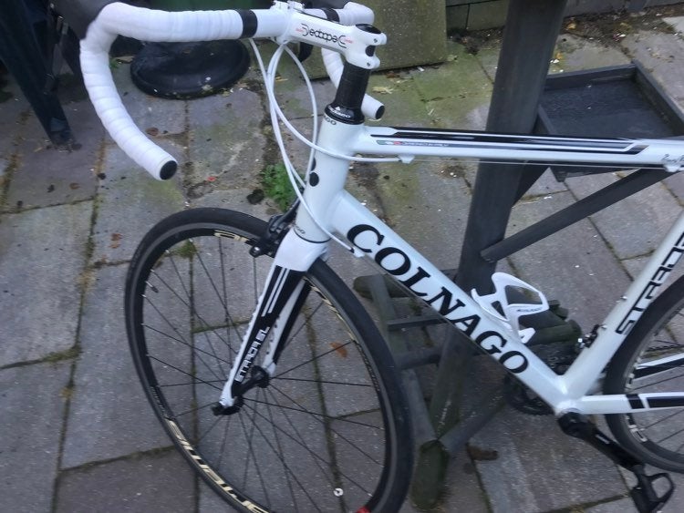 racefiets Colnago, 28 inch, Gebruikt, Velgrem, 57 tot 61 cm