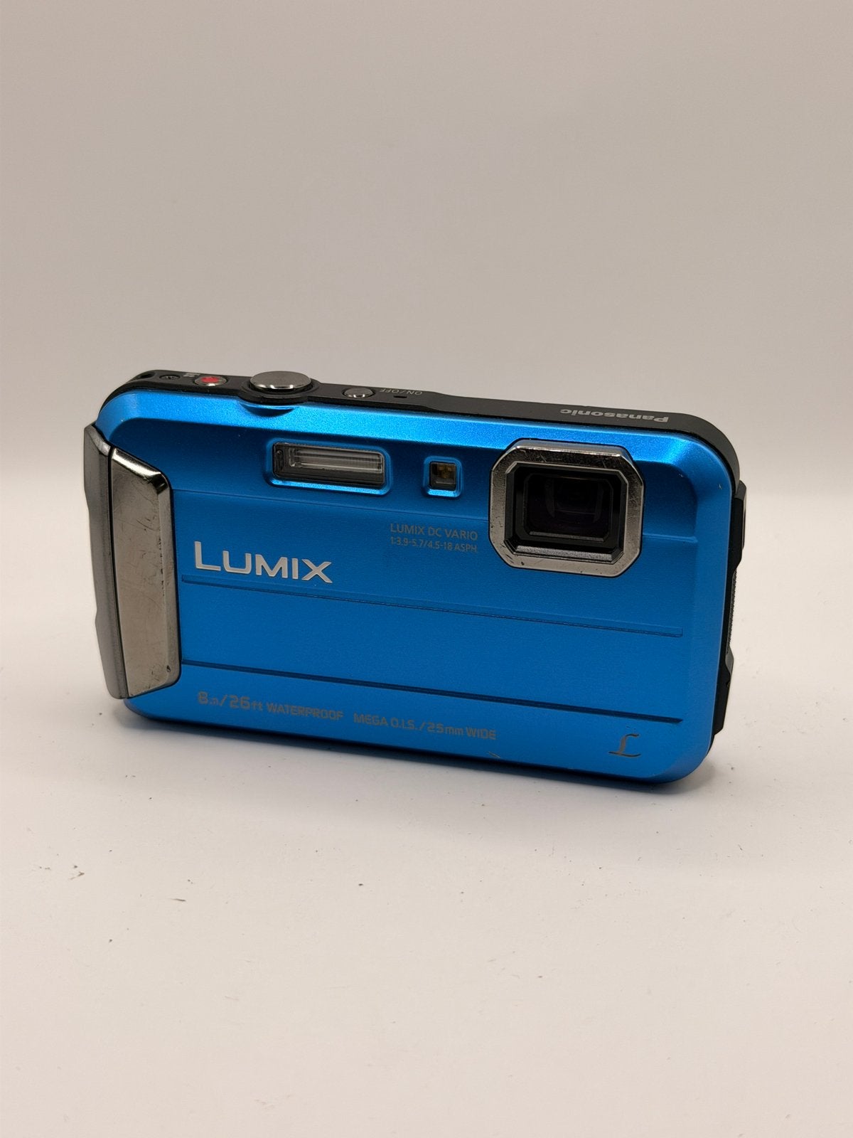 Panasonic Lumix DMC-FT30 (blue) digitale camera (waterdicht), Audio, Tv en Foto, Fotocamera's Digitaal, Gebruikt, Compactcamera