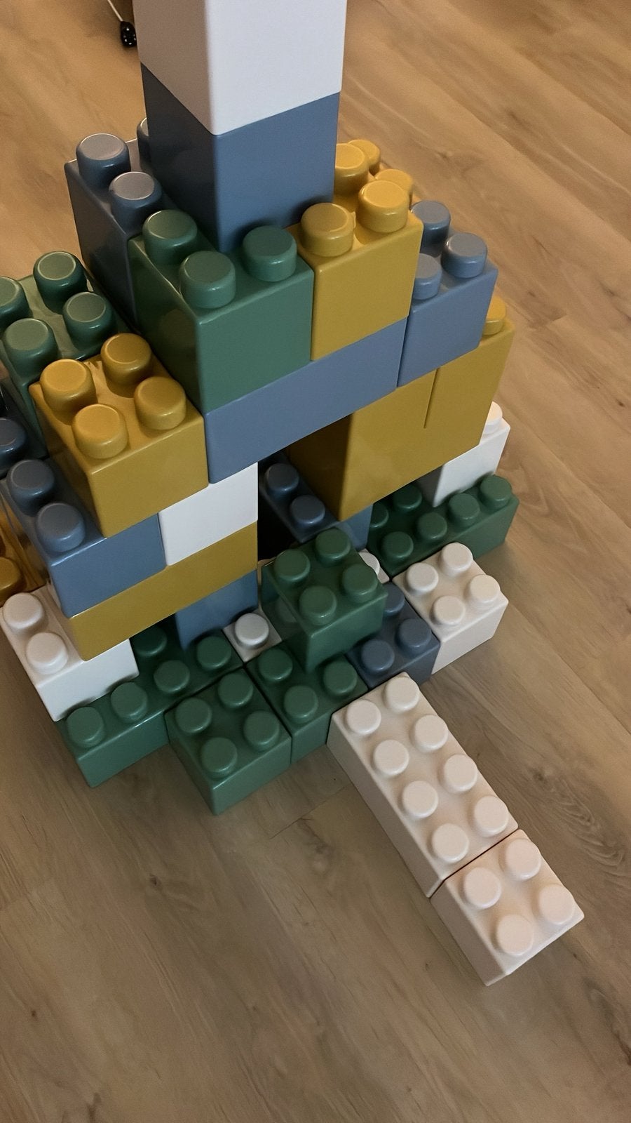 Grote XL plastic bouwblokken - Gebruikt, goede staat, Ophalen of Verzenden, Gebruikt, Overige merken