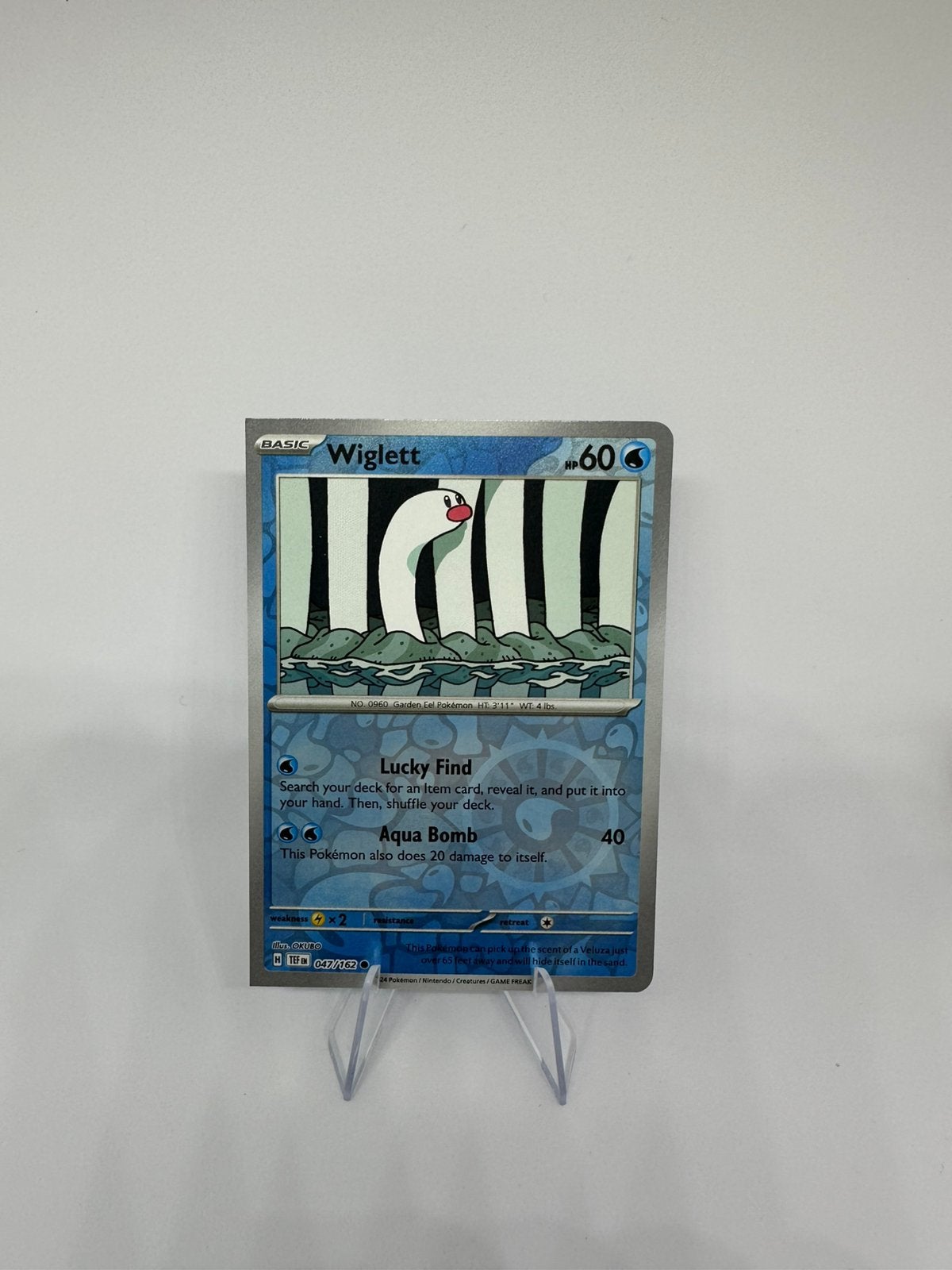 Wiglett 47/162 Temporal Forces Reverse Holo Error Card Rare, Ophalen of Verzenden, Zo goed als nieuw