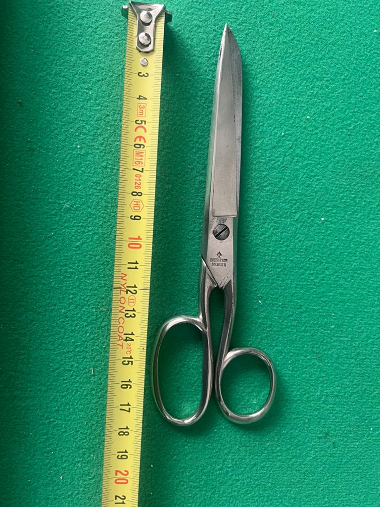 Vintage Schaar E. Herder Solingen - 18 cm, Ophalen of Verzenden