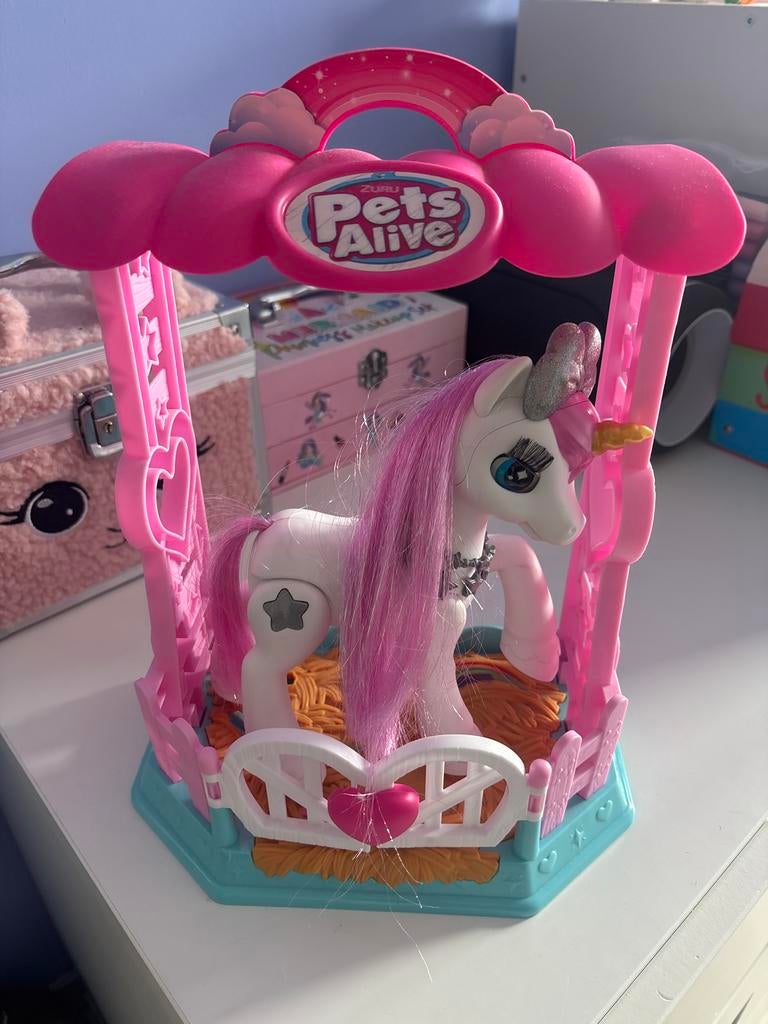 ZURU Pets Alive Sparkle Toes Eenhoorn Speelset, Ophalen of Verzenden, Gebruikt