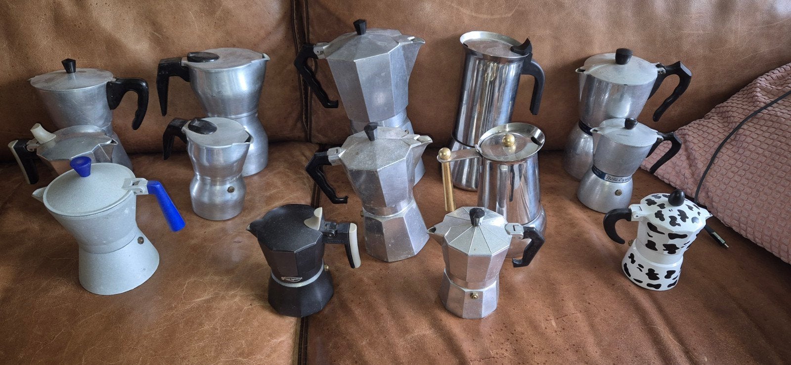 Diverse espressopotten, percolator, koffiepotten, Ophalen of Verzenden