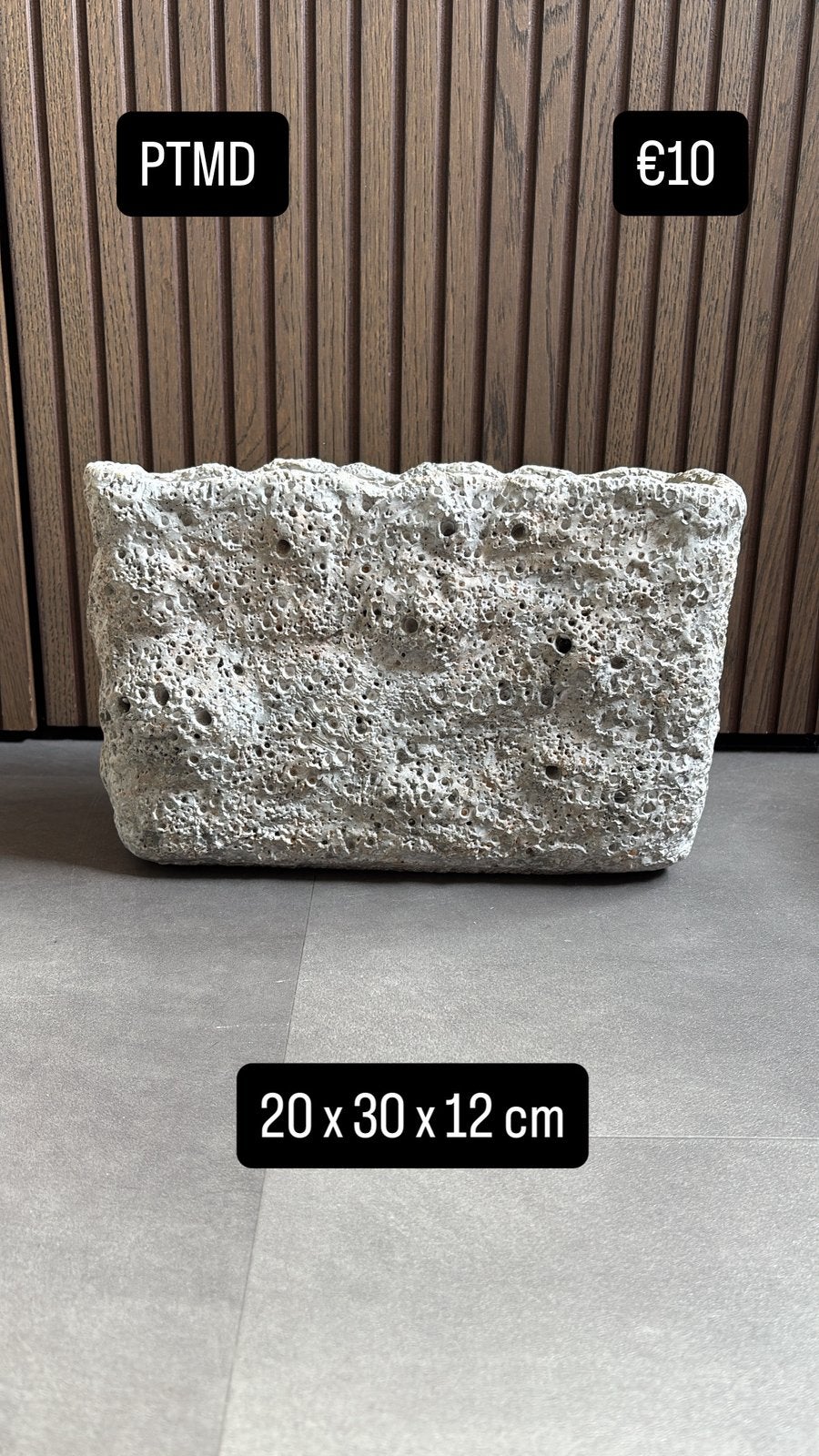 PTMD keramieken plantenbak / bloembak – 20 x 30 x 12 cm, ., Ophalen of Verzenden, Zo goed als nieuw, .
