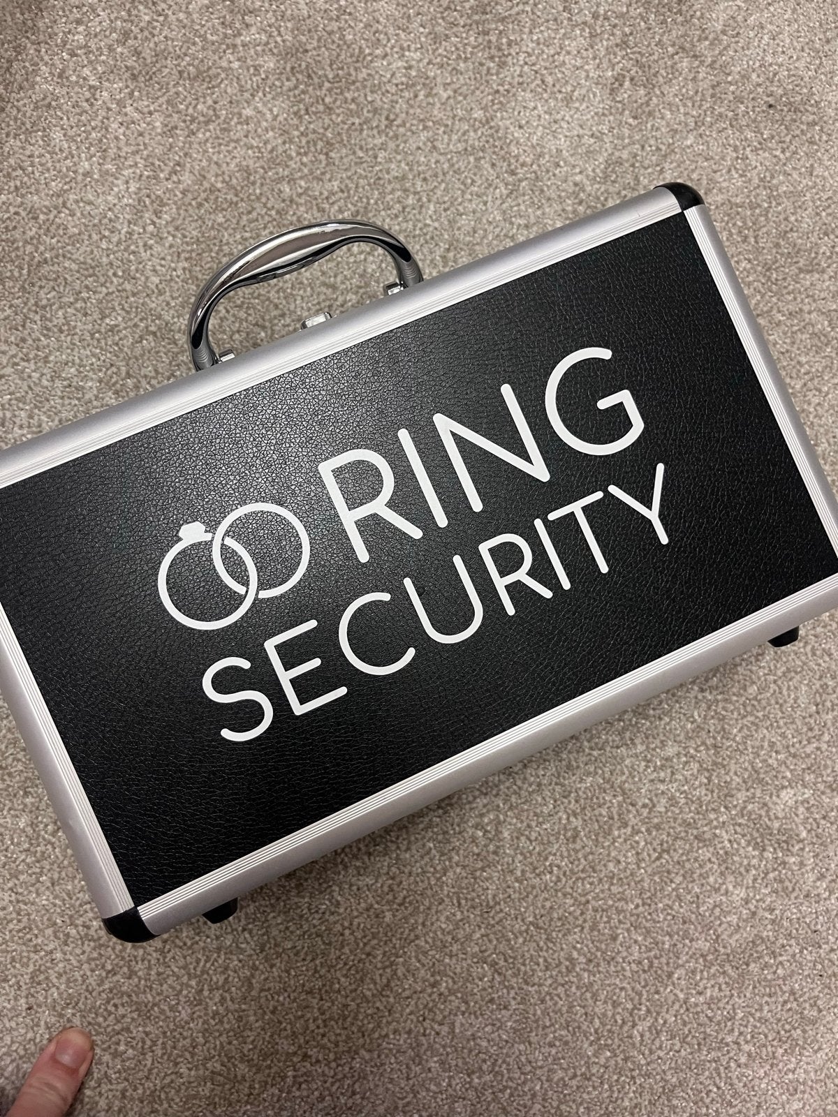 2x Kinder Ring Security koffer set met accessoires, Verzenden, Zo goed als nieuw