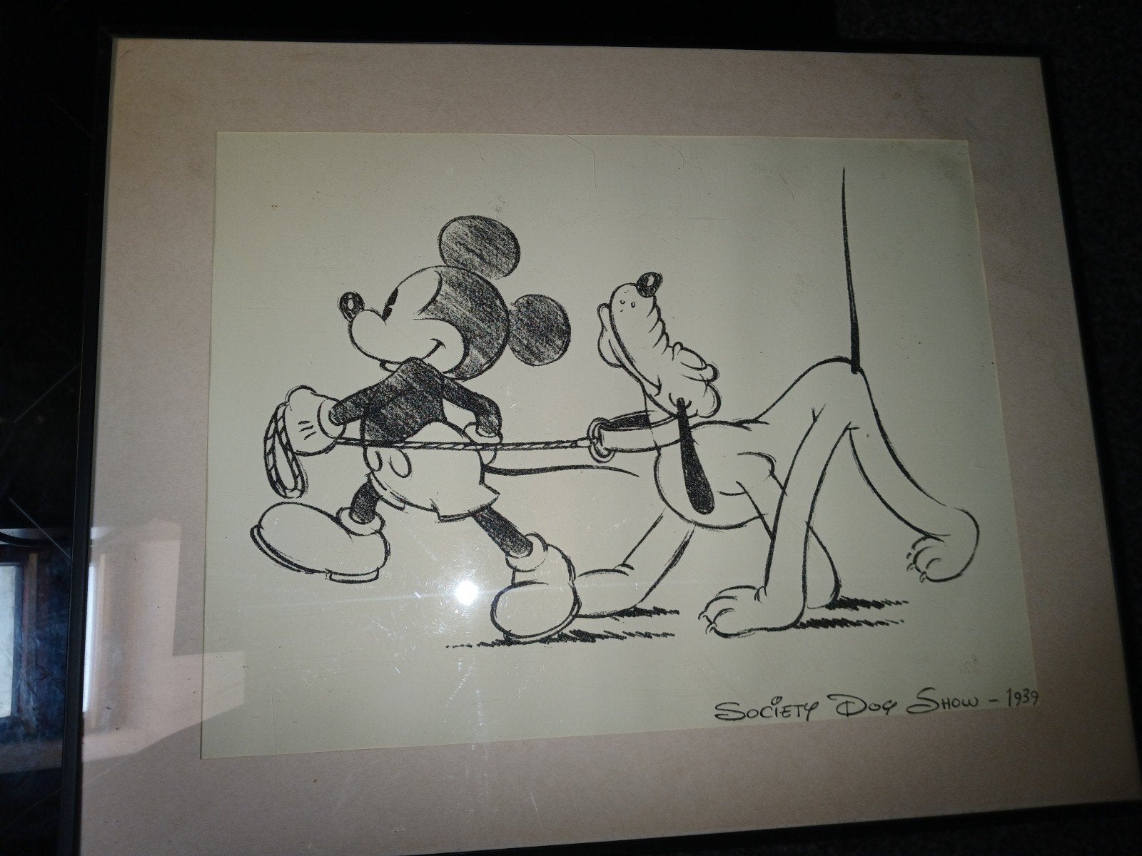 Disney zeefdrukken in lijst., Ophalen of Verzenden