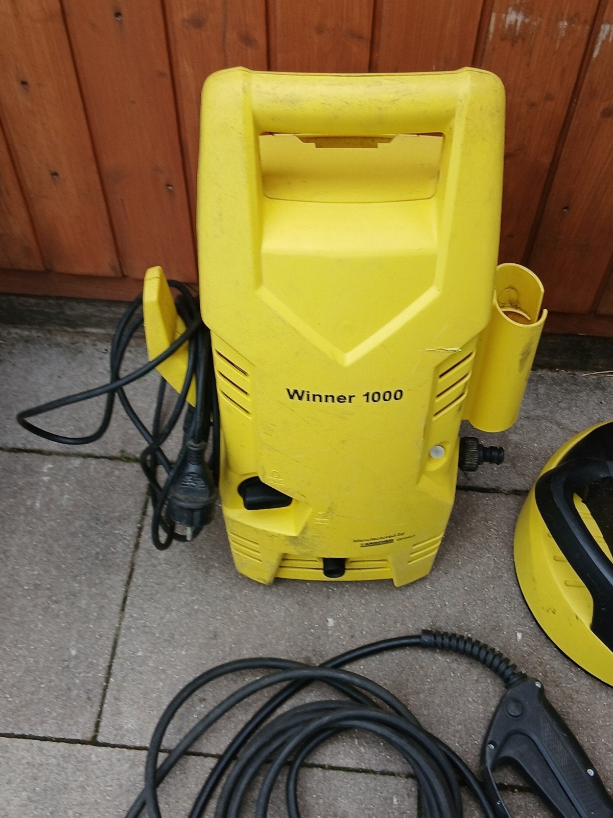 Winner 1000 hogedrukreiniger met terrasreiniger, Ophalen, Gebruikt, Elektrisch, Winner
