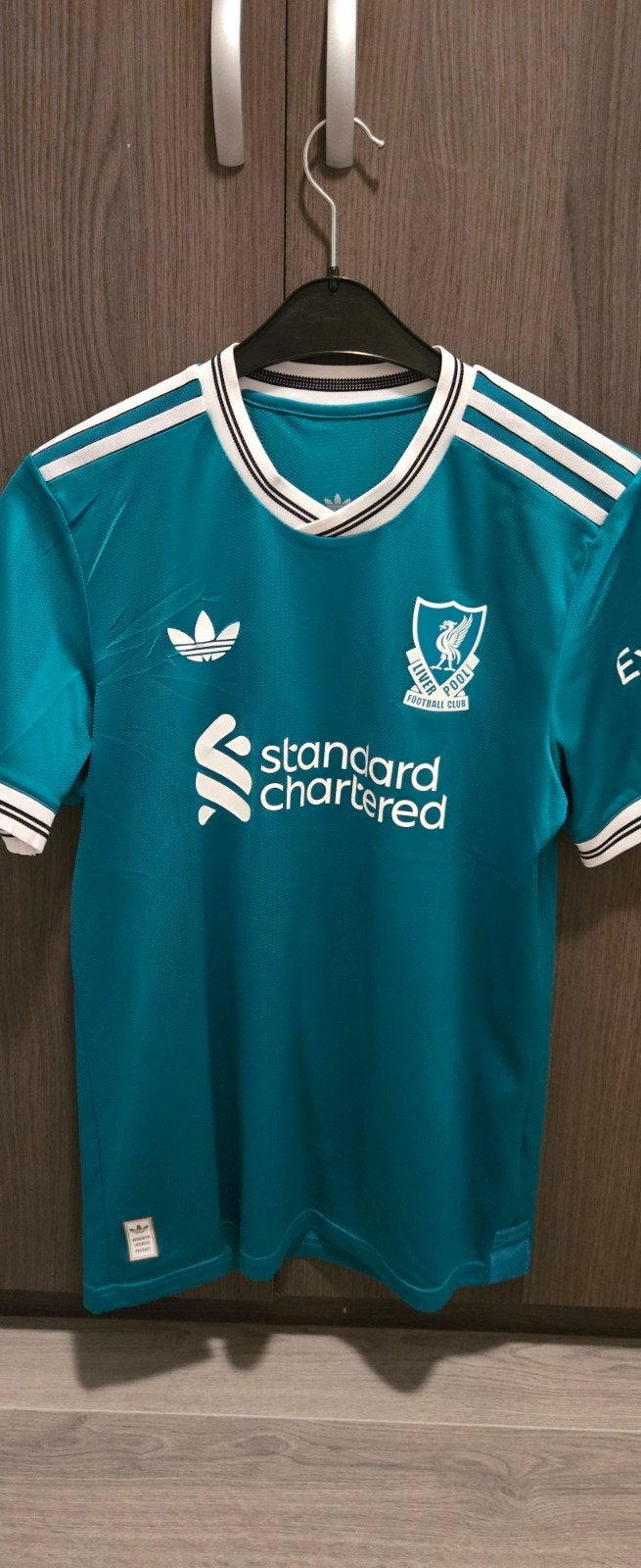 Adidas Liverpool 25/26 authentiek shirt KERKEZ, Maat M, Ophalen of Verzenden, Zo goed als nieuw, Shirt