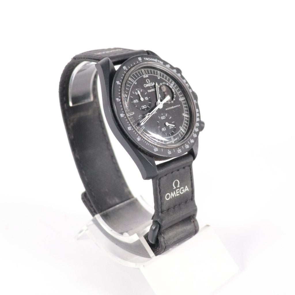 Swatch x Omega Mission to the Moonphase - Zeer Nette Staat, Sieraden, Tassen en Uiterlijk, Horloges | Heren, Swatch, Gebruikt