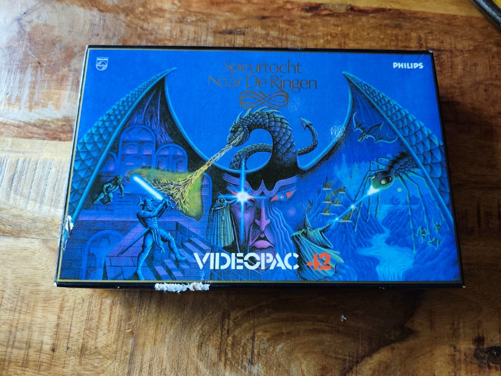 Philips videopac 42- zoektocht naar de ringen zéér netjes!, Ophalen of Verzenden, Philips Videopac