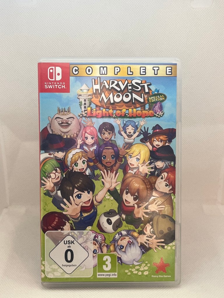 Harvest Moon: Light of Hope Complete - Switch - Duits hoesje, Ophalen of Verzenden, Zo goed als nieuw, Met 1 controller, Switch Original
