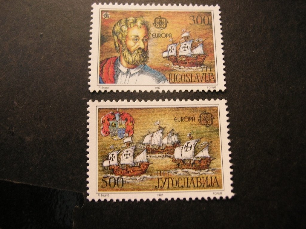 Cept/Verenigd Europa Joegoslavië 1992, Verzenden, Joegoslavië, Postfris