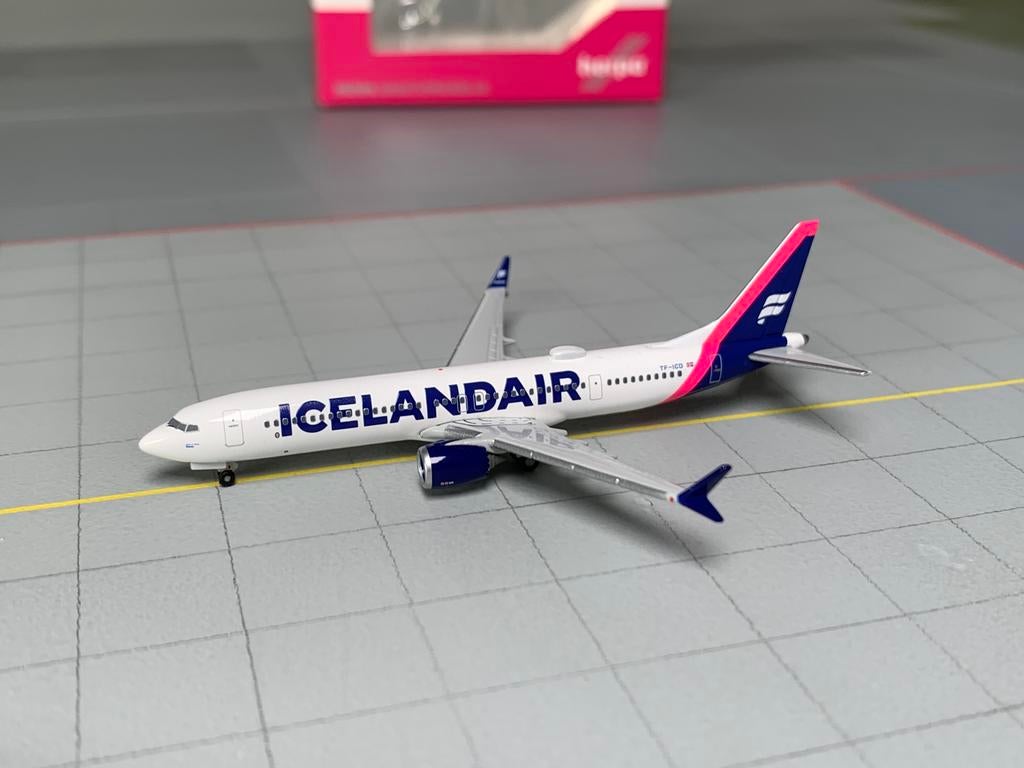 Icelandair Boeing 737 MAX 9 Herpa Wings schaal 1:500, Ophalen of Verzenden, Nieuw, Schaalmodel