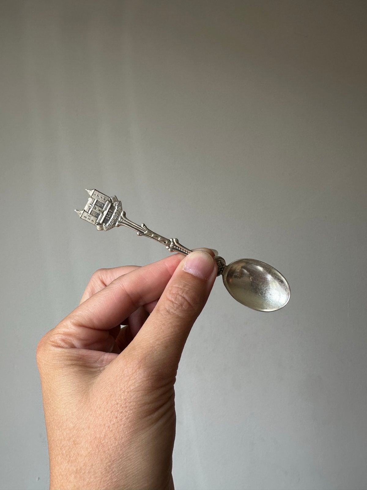 Vintage verzamellepel Slot Loevestein, Antiek en Kunst, Ophalen of Verzenden