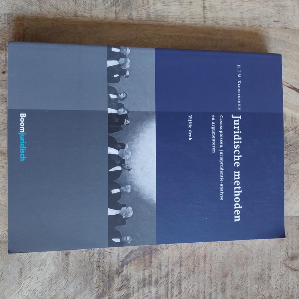 H.T.M. Kloosterhuis - Juridische methoden, Sociale wetenschap, H.T.M. Kloosterhuis, Ophalen of Verzenden, Zo goed als nieuw
