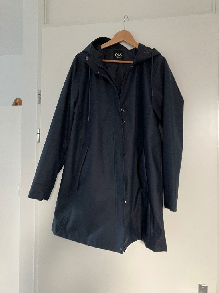 MS mode jas 46 donkerblauw, Blauw, Maat 46/48 (XL) of groter, Ophalen of Verzenden, Zo goed als nieuw