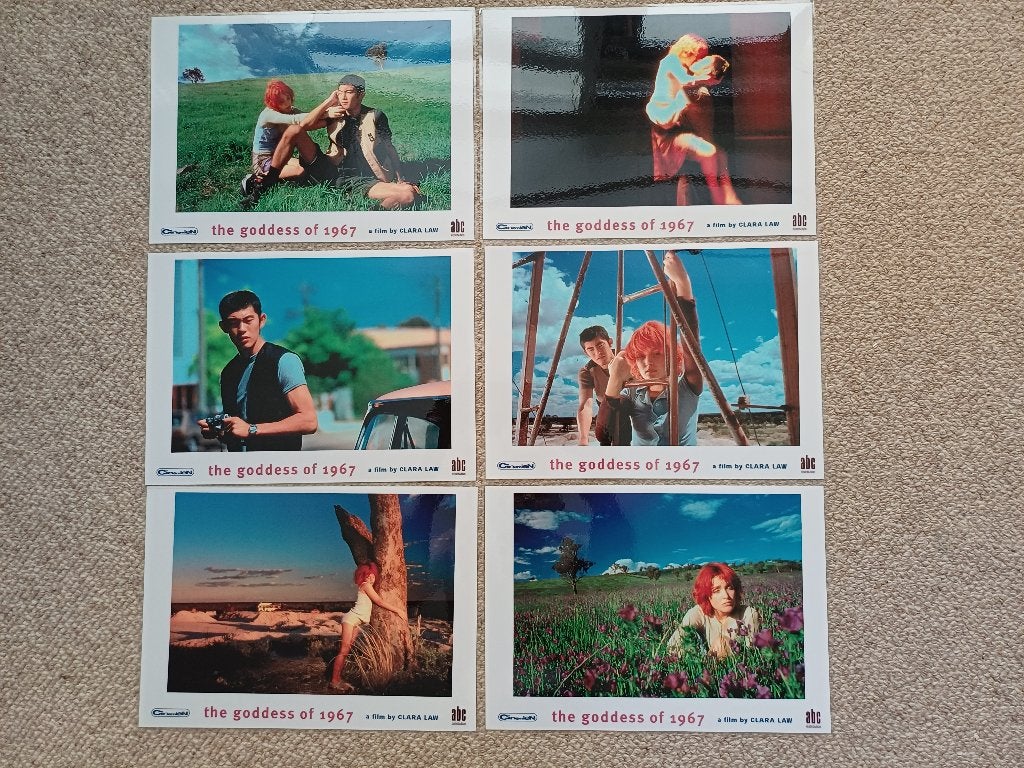 THE   GODDESS   OF   1967     lobbycard set., Verzenden, Nieuw, A4 of kleiner, Film en Tv