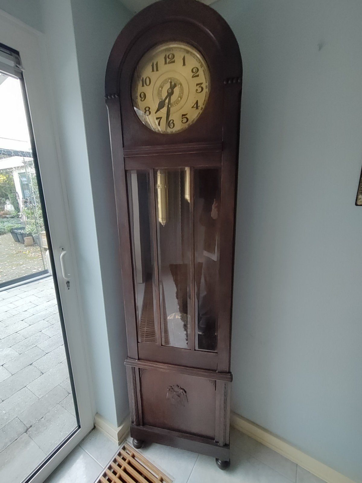 Antieke staande klok - Prachtig uurwerk, Ophalen