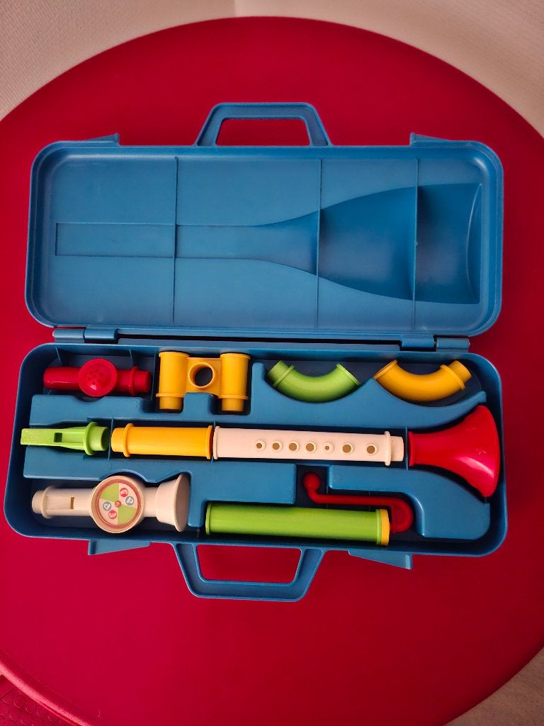 Fisher-Price retro 1984 604 fluiten maken, Ophalen of Verzenden, Gebruikt, Speelset