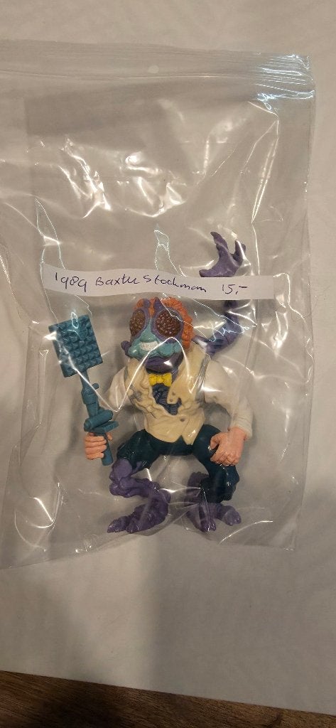 Vintage Teenage mutant ninja turtles Baxter Stockman, Kinderen en Baby's, Speelgoed | Actiefiguren, Ophalen of Verzenden, Gebruikt