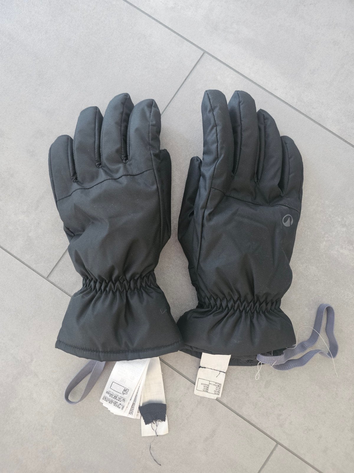 Zwarte skihandschoenen, waterdicht en warm, Kleding | Dames, Wintersportkleding, Maat 38/40 (M), Overige typen, Ophalen of Verzenden