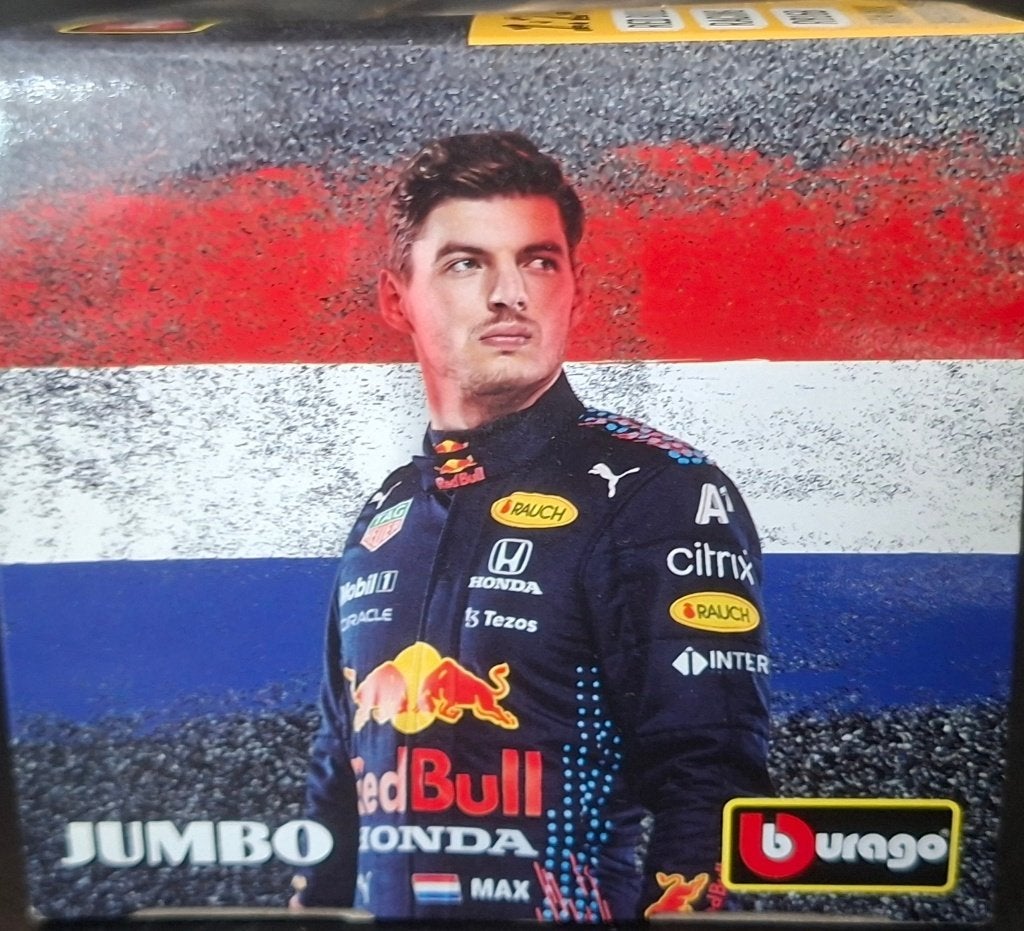 Max Verstappen Jumbo auto 1:24, Verzenden, Nieuw, Auto, Bburago